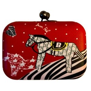 BEAN POLE CATKIT WOMEN’S CLUTCH - RED (NEW WITH TAGS)